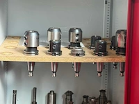 Tooling cabinet with double doors and sk40 holders - afbeelding 4 van  8