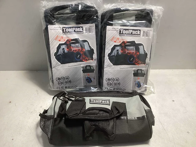Toolpack gereedschapstas met bluetooth speaker (2x) - afbeelding 1 van  6