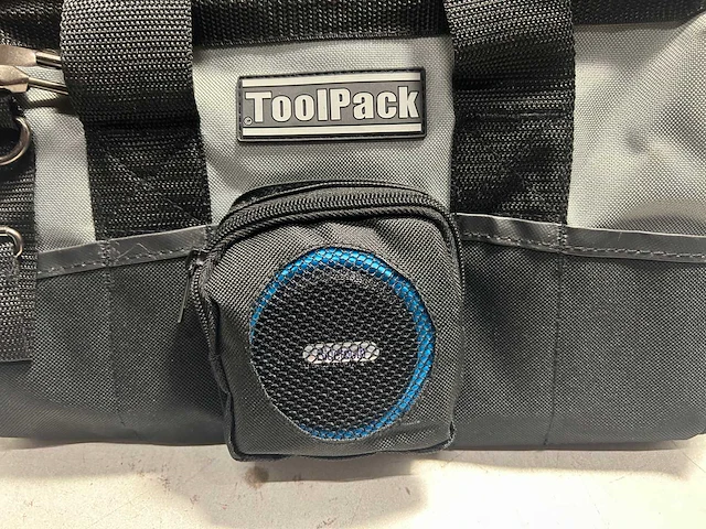 Toolpack gereedschapstas met bluetooth speaker (2x) - afbeelding 4 van  6