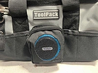 Toolpack gereedschapstas met bluetooth speaker (2x) - afbeelding 4 van  6