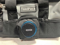 Toolpack gereedschapstas met bluetooth speaker (2x) - afbeelding 4 van  6
