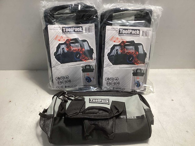 Toolpack gereedschapstas met bluetooth speaker (2x) - afbeelding 1 van  6