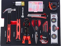 Toolset in koffer, metallo, 202 stuks - afbeelding 2 van  6