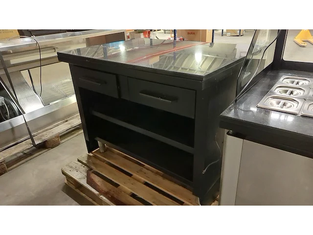 Toonbank met koelvitrine en verlichting, ggm gastro, sae150dn, 2023 - afbeelding 8 van  17