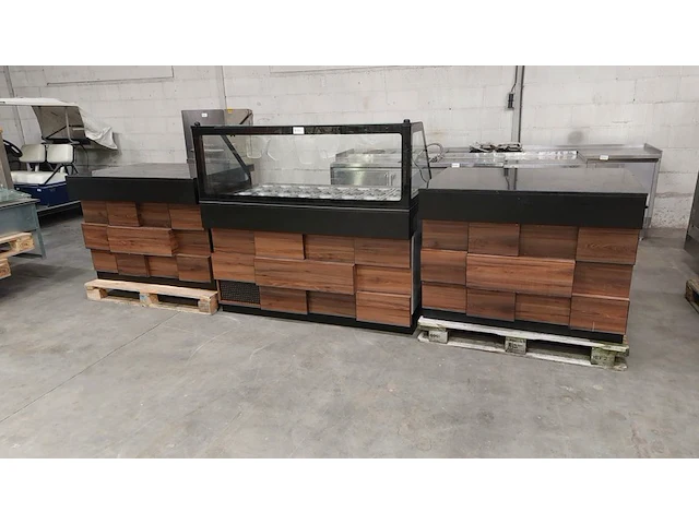 Toonbank met koelvitrine en verlichting, ggm gastro, sae150dn, 2023 - afbeelding 10 van  17