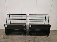 Toonbank presentatie vitrine - ggm gastro - verlichting - 2x - afbeelding 3 van  3