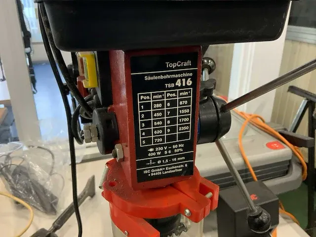 Top craft tsb 416 kolomboormachine - afbeelding 2 van  6