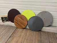 Topalit - terrastafel blad ø 70 cm (5x) - afbeelding 1 van  4