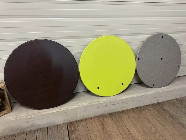 Topalit - terrastafel blad ø 70 cm (5x) - afbeelding 3 van  4