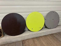 Topalit - terrastafel blad ø 70 cm (5x) - afbeelding 3 van  4