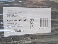 Topblad, hr badmeubelen, new wave line, chromix antraciet - afbeelding 5 van  5