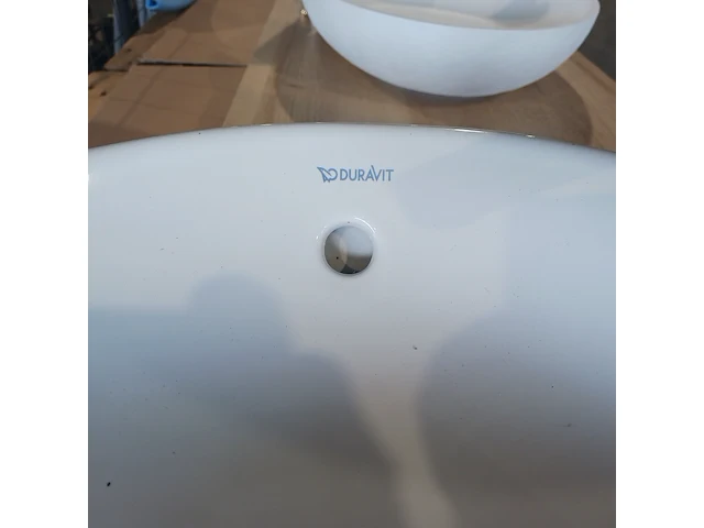 Topblad met waskom, duravit, matzwart - afbeelding 7 van  11