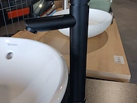 Topblad met waskom, duravit, matzwart - afbeelding 8 van  11