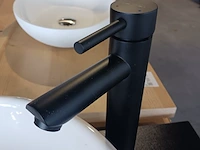 Topblad met waskom, duravit, matzwart - afbeelding 9 van  11