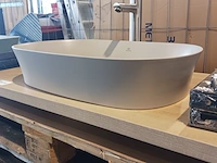 Topblad met waskom, ideal standard, eiken/grijs - afbeelding 5 van  10