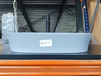 Topblad met waskom, ideal standard, mat zwart / mat grijs - afbeelding 4 van  10