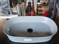Topblad met waskom, ideal standard, mat zwart / mat grijs - afbeelding 5 van  10