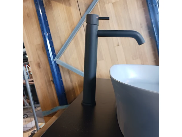 Topblad met waskom, ideal standard, mat zwart / mat grijs - afbeelding 7 van  10