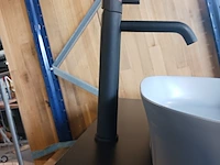 Topblad met waskom, ideal standard, mat zwart / mat grijs - afbeelding 7 van  10