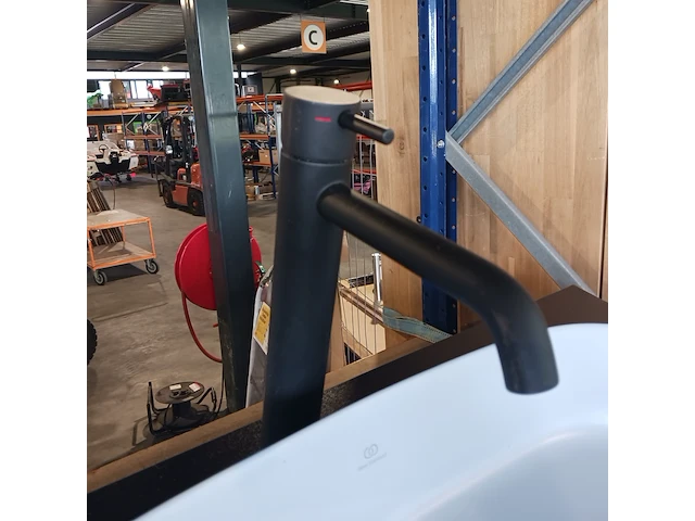 Topblad met waskom, ideal standard, mat zwart / mat grijs - afbeelding 8 van  10