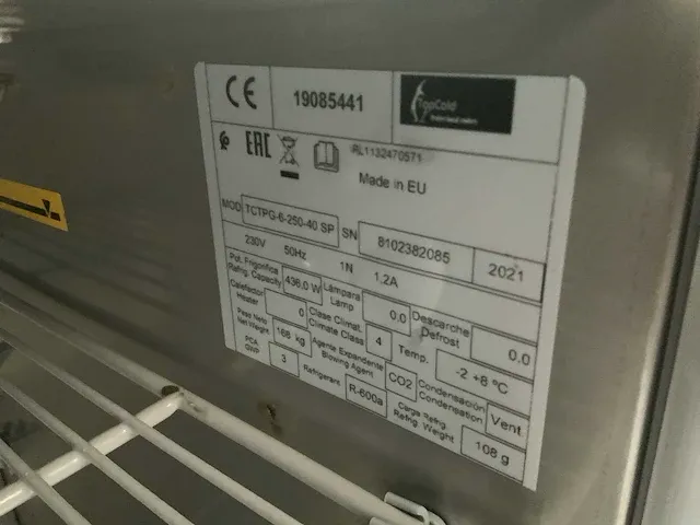 Topcold koelwerkbank - afbeelding 4 van  4