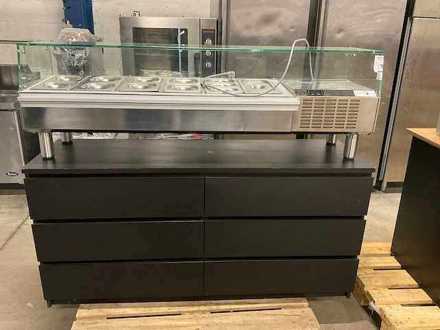 Topcold l9/1600 saladette met onderkast - afbeelding 5 van  5