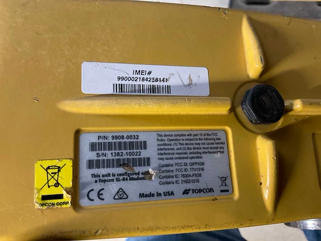 Topcon mc-r3 gps systeem - afbeelding 3 van  9
