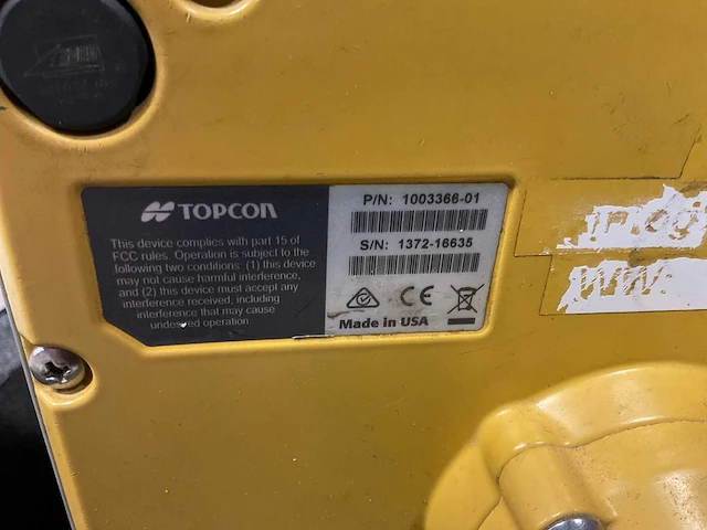 Topcon mc-r3 gps systeem - afbeelding 6 van  9