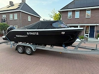 Topcraft - 627 tender - sloep met 100 pk tohatsu motor