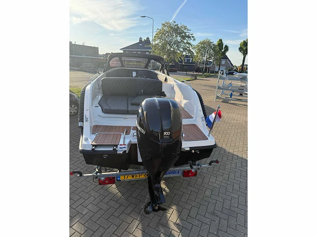 Topcraft - 627 tender - sloep met 100 pk tohatsu motor - afbeelding 44 van  47