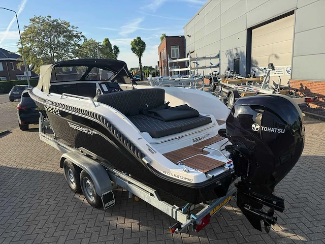 Topcraft - 627 tender - sloep met 100 pk tohatsu motor - afbeelding 45 van  47
