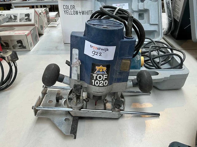 Topcraft bovenfrees, tracker en schuurmachine - afbeelding 3 van  4