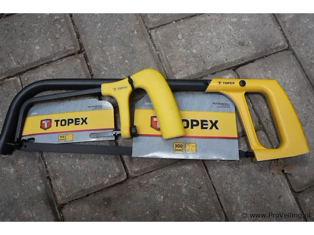 Topex metaalzaagset - 150/300mm - 6 stuks - afbeelding 2 van  6