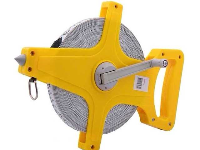 Topgear landmeter - meetlint 100 meter - afbeelding 1 van  1