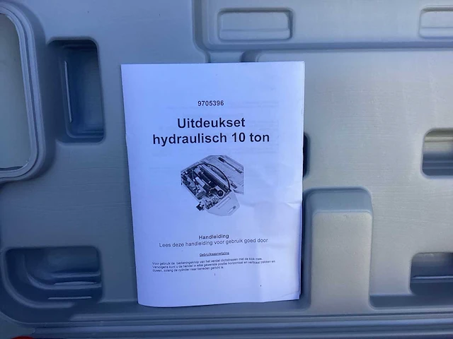 Topgear uitdeukset hydraulisch 10 ton - afbeelding 5 van  6
