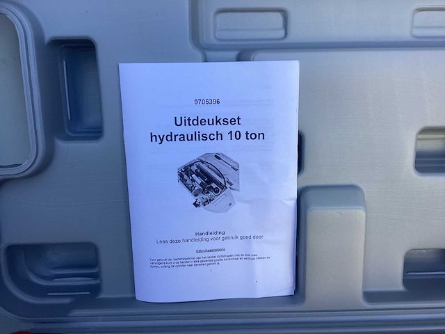 Topgear uitdeukset hydraulisch 10 ton - afbeelding 5 van  6