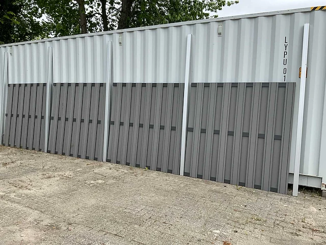 Topline composiet schutting set 7.55 meter - afbeelding 1 van  6