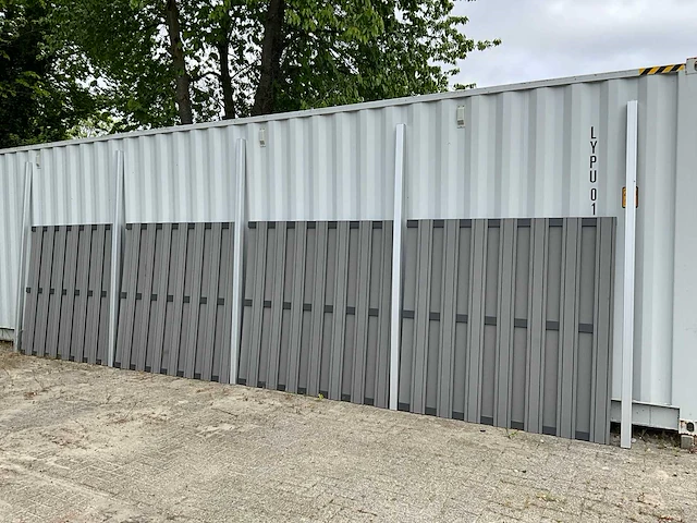 Topline composiet schutting set 7.55 meter - afbeelding 2 van  6