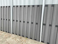 Topline composiet schutting set 7.55 meter - afbeelding 3 van  6