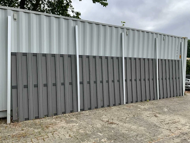 Topline composiet schutting set 7.55 meter - afbeelding 4 van  6