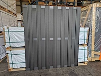 Topline composiet schutting set 9.42 meter - afbeelding 1 van  7
