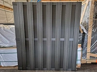 Topline composiet schutting set 9.42 meter - afbeelding 7 van  7