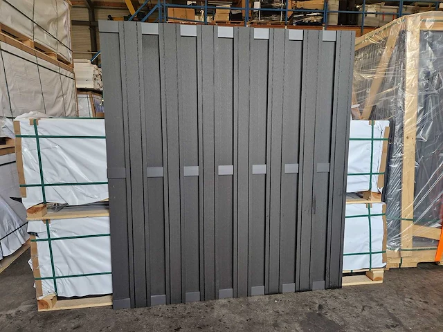Topline composiet schutting set 9.42 meter - afbeelding 1 van  7