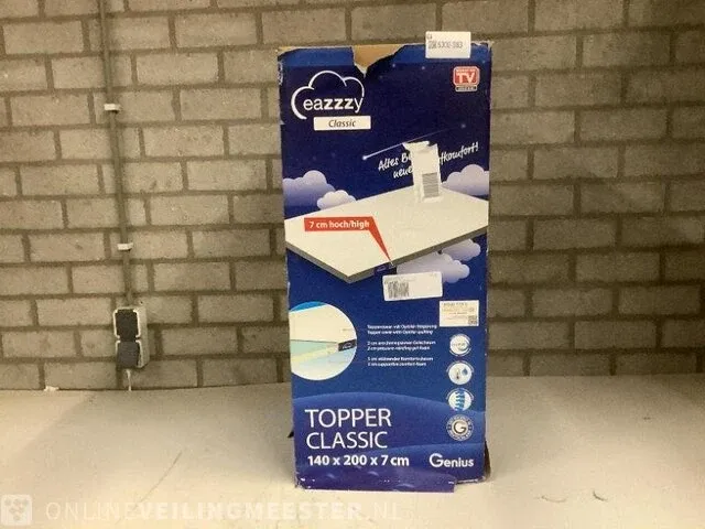 Topper classic eazzzy, genius classic, wit - afbeelding 1 van  3