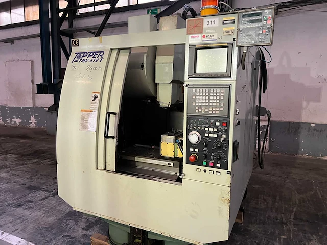 Topper tmv510t new 2002 fanuc 18-m - afbeelding 12 van  22