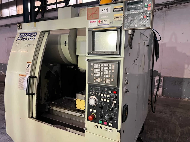 Topper tmv510t new 2002 fanuc 18-m - afbeelding 19 van  22