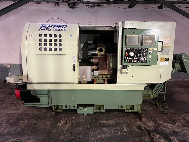 Topper tnl 1000-alsb cnc lathe new 2002 - afbeelding 1 van  26