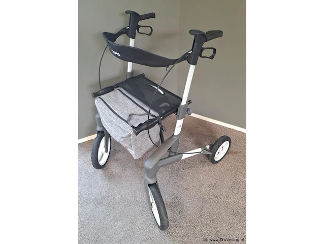 Topro rollator | model olympos atr offroad incl. rugsteun | kleur grijs | maat m - afbeelding 3 van  11