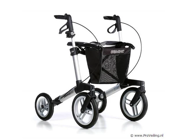 Topro rollator | model olympos atr offroad incl. rugsteun | kleur grijs | maat m - afbeelding 1 van  11