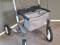 Topro rollator | model olympos atr offroad incl. rugsteun | kleur grijs | maat m - afbeelding 4 van  11